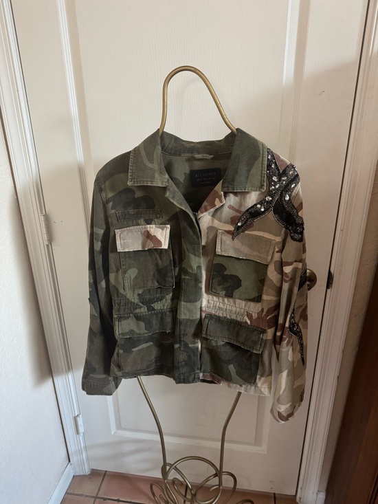 All Saints Jackets & Blazers - AllSaints Finch Camouflage Jacket